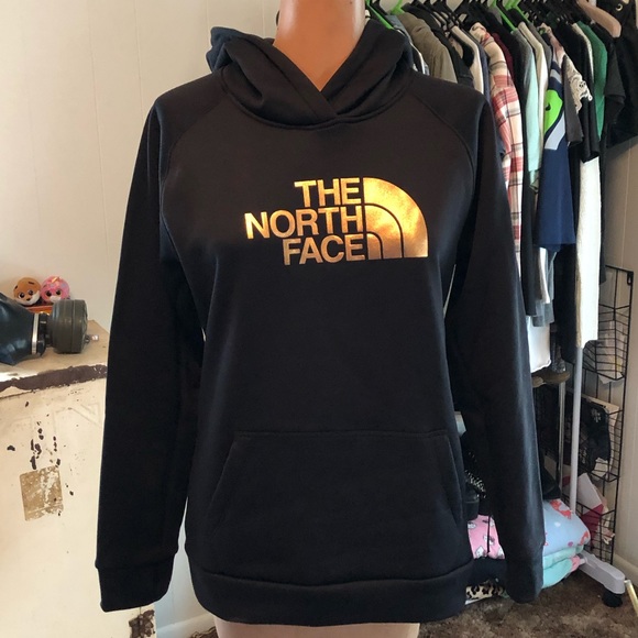 rose gold north face hoodie